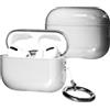 HidWee Cover Compatibile con Apple Airpods Pro 3, Custodia Protettiva Trasparente Ultrasottile, Antiurto, Antigraffio, Anti-Ingiallimento, Case in TPU Morbido Silicone con Moschettone