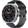 MaEiol Cinturino Pelle per Samsung Galaxy Watch 8 40mm 44mm / Samsung Galaxy Watch 8 Classic 46mm, Cinturino di Ricambio Orologio da Polso per Donna e Uomo