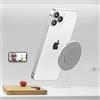 eleror Magnetico appiccicoso Parete Montare per Auto iPhone Magsafe, Supporto da Parete Culla Titolare, supporto per iPhone 16/15/14/13/12, pro, Mini, Pro Max, confezione da 2, con adesivi Command Strip
