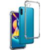 REY Cover in Gel TPU Anti-Shock per Samsung Galaxy M11 - A11, Morbido Silicone Custodie Protettivo Case, Anti-Scratch, Protettiva Sottile Back Cover