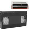 Annadue Cleaner per la Testa VHS VCS, Detergenti per le Testate Audio e Video, Strumento di Pulizia della Testa del Lettore Video Riutilizzabile Riutilizzabile con Tecnologia Secca Senza