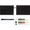 Duotipa Batteria di ricambio BLP861 compatibile con One Plus Nord 2 5G /1+ Nord 2T 5G batteria 2200mAh con kit di strumenti di riparazione