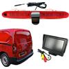 Dolphin Automotive Telecamera di retromarcia per Citroen Berlingo e Peugeot Partner con ugello a getto d'acqua dal 2018 in poi (fotocamera con cruscotto da 4,3 cm)