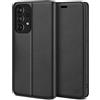 BEZ Cover per Samsung A33 5G, Custodia Compatibile per Samsung Galaxy A33 5G, Protettiva Portafoglio in Pelle con Porta Carta di Credito, Kick Stand, Chiusura Magnetica, Nero