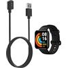 Annadue Caricatore Magnetico per Orologio per Watch 2/Watch 2 Lite/Redmi Smart Band Pro, Adattatore per Cavo di Ricarica USB, 1 M / 3,3 piedi.
