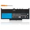 KingSener J60J5 Batteria per Laptop per Dell Latitude E7270 E7470 Series MC34Y 0MC34Y R1V85 451-BBSX 451-BBSY 55WH