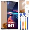 ARSSLY LCD Display per Samsung Galaxy A41 SM-A415F A415FN Schermo Digitizer Touch Schermo Sostituzione Assembly con Strumenti, Senza Funzione di Impronta Digitale (6,1,Nero)