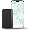 LNCOON Localizzatore GPS per Auto Batteria da 10000mAh, Allarme Antifurto Monitoraggio In Tempo Reale Tramite App, Localizzatore GPS Nascosto con Magnete Potente per Auto, Moto, Camion e Altri Veicoli