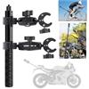 RATSTONE Supporto per Videocamera,Accessorio per insta360 x4,Rotazione di 360 Gradi,Regolabile,Per Insta 360 x3 Kit Moto,per Moto/Supporto per Morsetto per Tubo Compatibile per Insta360 X4,X3/X2/One RS/Ace Pro