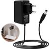 Wowsofty 12V1A Adattatore di alimentazione universale, 1m con jack 5,5 × 2,5 mm,Trasformatore di alimentazione 100 - 240 V per TV box, LED, fotocamera, router, hub USB, cart, e altri dispositivi