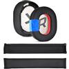 ZLiT Cuscinetti auricolari per cuffie per Plantronics Backbeat Pro 2 per Voyager 8200 UC (cuscini auricolari + fascia)