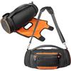 Hzycwgone Custodia da Trasporto Accessori Cover Borsa da Viaggio Portatili con Tracolla per JBL Boombox 2/Boombox 3/Boombox 3 WiFi Altoparlante e Bluetooth,Borsa Extra per caricabatterie,Nero