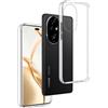 REY Cover in Gel TPU Trasparente per Honor 200 PRO, Ultra Sottile 0,33 mm, Morbido Flessibile, Custodia Silicone
