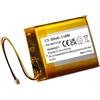 AOLIKES XINLANTECH - Batteria ricaricabile al litio da 850 mAh, 3,7 V, ricambio per cuffie Bluetooth wireless Jabra Evolve2 85/Evolve2 85 UC/Elite 85H