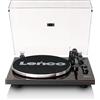 Lenco LBT-345WA - Giradischi con Bluetooth® e testina 2M Red, incluso stabilizzatore cromato - Noce