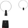SPORTARC Antenna ad onde corte GA-800 Active Loop Antenna 10KHz-159MHz, antenna radio portatile ad alta frequenza integrata 2600mAh Li-Battery 5V/1A