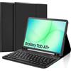 KTOITION Custodia per tastiera per Samsung Galaxy Tab A9 Plus 11 pollici 2023(SM-X210/X216/X218, tastiera QWERTZ tedesca) magnetica wireless rimovibile Bluetooth per Samsung Galaxy Tab A9+ (nero)