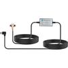 JiaHeHe Dashcam, kit hardwire di tipo C, cavo USB-C per auto da 12 V-24 V, 240 cm, 5 V/2,5 A, per dashcam, GPS, rilevatore radar - monitoraggio 24 ore di parcheggio, protezione a bassa tensione