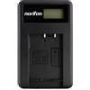 Norifon NP-BX1 LCD USB Caricatore per Sony Cyber-shot DSC-RX100, DSC-RX100 II, DSC-RX100 III, DSC-HX90V, DSC-WX350, DSC-WX500, HDR-AS15 Fotocamera e Altro
