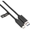 Keple Tipo C USB Cavo per Connettore Dati Compatibile con BlackBerry DTEK60, Evolve, X, KEY2, Keyone, Motion, BLU Vivo 5, Cat S61, Coolpad Cool 1 dual, Energizer Power Max P16K Pro, Essential PH-1 | 1M