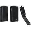 caseroxx Flip Cover per Dexcom G7 / ONE+, tasca (Flip Cover in nero)