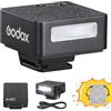 GODOX iM20 Flash per fotocamera, iFlash Mini, ricarica di tipo C, compatibile con Fuji, Canon, Nikon, Sony, Olympus, Panasonic