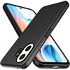 GIOPUEY Cover Compatibile con TCL NXTPAPER 70 PRO, Il Materiale TPU Ultrasottile Custodia, Anti Impronta Digitale Phone Case [Resistente all'Usura] [Antiscivolo] - Nero