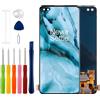 Duotipa Display TFT da 6,44, Compatibile con 1+Nord AC2001 AC2003 (Nero Senza Cornice) (No Fingerprint), Display LCD Touch Screen Digitizer Montaggio con Kit di Strumenti di Riparazione