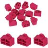 QUARKZMAN 25pz Coperture per Prese RJ45 Tappi Antipolvere per Porte Rosso | per Prese RJ45 Femmina, Protezione in Silicone
