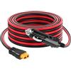 BUZUYIWAR Cavo da accendisigari da 12 V/24 V a XT60, adattatore CC XT60 da 3 m, 16 AWG, caricabatteria da auto per BLUETTI Power Station EB55/AC2A/AC70, Anker 757/767, SOLIX C200 C300, generatore solare ECOFLOW