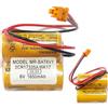 Aousavo MR-BAT6V1 - Batteria di ricambio MR-BAT6V1 da 6 V, compatibile con MR-BAT6V1 2CR17335A WK17 Orange Plug 1650 mAh, 6 V