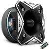 GK SOUND 1 DS 18 PRO-TWX3.8Ti super bullet tweeter da 9,7 x 9,7 cm, da 250 watt rms 500 watt max, 8 ohm, 108 db spl, per casa, 1 pezzo + condensatore di installazione