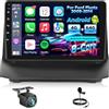 ETLFUCyber 4G+64G 8 Core Qualcomm Autoradio per Ford Fiesta 2009-2014 con Wireless Carplay Android Auto, Android 15 Radio Touchscreen da 10.1'' con WiFi, GPS, Bluetooth 5.1, FM/RDS, DSP
