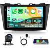 Inefala 4+64G Autoradio per Suzuki Ertiga 2012-2017 Suzuki Swift 2011-2017 Android 15 mit 9'' In-Cell Schermo Soporta Wireless Carplay und Android Auto Mirror Link Radio FM/RDS GPS WIFI Bluetooth SWC
