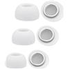 YieJoya Tappi di ricambio per Airpods Pro, tappi per le orecchie con foro per la riduzione del rumore,3 paia di auricolari in silicone morbido Memory Foma per AirPods Pro, adatti per la ricarica S/M/L