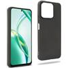 REY Cover in Gel TPU Nera per HONOR 200 SMART - X7C 4G/5G - 60 PLUS 5G, Ultra Sottile 0,33 mm, Morbido Flessibile, Custodia Silicone