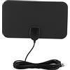 VBESTLIFE 2Pcs EU US HDTV Antenna, 80 Miglia di Portata Supporto 4K 1080P Mini Antenna TV Portatile, in Grado di Ricevere Tutti i Canali Gratuiti