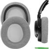 Geekria Cuscinetti auricolari di ricambio in tessuto a rete confortevole per cuffie da gioco SteelSeries Arctis Nova Pro Wired/Nova1/Nova3/Nova7, Turtle Beach Airlite Fit con filo, colore: grigio