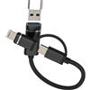 WASRUYI Adattatore Lightning USB-C a USB-A OTG 3.0 per Apple iPhone 16 15 14, Lettore Card, Connettore Type-C per iPad, MacBook, Fotocamera, Trasferire Dati, Tablet Splitter