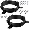 Aerzetix - Kit di 2 adattatori/supporti per altoparlanti Ø165mm | porte anteriori e posteriori | compatibile con Volvo C30, S40, S60, S80, V40, V50