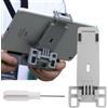 SQAQS Telecomando Supporto Piatto per Tablet, Supporto Piatto Pieghevole (Grigio)