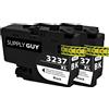 Supply Guy 2 cartucce compatibile con Brother LC-3237 Nero per HL-J6000dw HL-J6100dw MFC-J5945dw MFC-J6945dw MFC-J6947dw