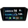 BXLIYER SXAUTO [6GB+128GB] Android 15 IPS Autoradio Per VW Passat B8 Magotan (2016-2020) - Senza fili CarPlay/Android Auto - LED Camera + MIC - DAB Fast-boot Volante 360-CAM AHD DSP BT - 2 Din 10.1 Pollici