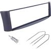Sound Way Kit Montaggio Autoradio 1 DIN per Smart ForTwo - Plancia con Mascherina Radio, Adattatore Antenna, Chiavi Smontaggio - Cornice Installazione Stereo Auto
