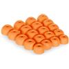 Okuli 20 x Gommini Auricolari in Silicone Ricambio per Beats PowerBeats Pro 2 Auricolari Cuffie in Arancia
