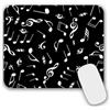 newplenty Tappetino mouse piccolo, 24 x 20 x 0,3 cm Mouse pad, nero, antiscivolo, per PC, laptop, casa, ufficio (207)