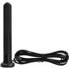 Azonelife Antenna 5G LTE Mimo SMA Maschio Connettore 12DBI Omnidirezionale 600-6000 MHz, Impermeabile Antenna a Ventosa con Base Magnetica 3M Cavo,3G/4G/GSM/GPRS/Wi-Fi Universale