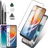 RongZy LCD Schermo per 6.5 Oppo A72 CPH2067 Display Digitizer Assembly Vetro di Ricambio Touch Screen con Strumenti(Nero con Cornice)