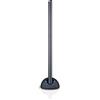 Oehlbach Scope Max - Active DVB-T2 HD & DAB antenna ad asta con filtro LTE- Antenna digitale da interno - amplificatore regolabile - antenna da interno - nero