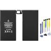 K KYUER A1577 Tablette Batteria per iPad Pro 12.9 1st Gen Generation 2015 A1584 A1652 ML3K2LL/A ML3N2LL/A ML3Q2LL/A ML0F2LL/A ML0G2LL/A ML0H2LL/A ML0N2LL/A ML0Q2LL/A ML0R2LL/A ML0T2LL/A 10307mAh